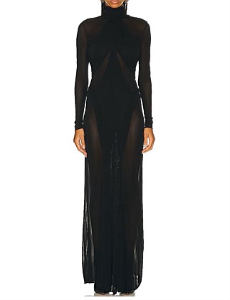 RIMMA FITTED MAXI DRESS