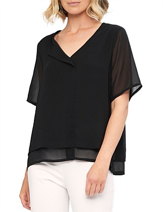 2 Layer Short Sleeve Top