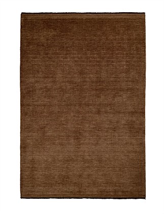 Silvio Rug Handwoven Wool In Sienna 2x3m