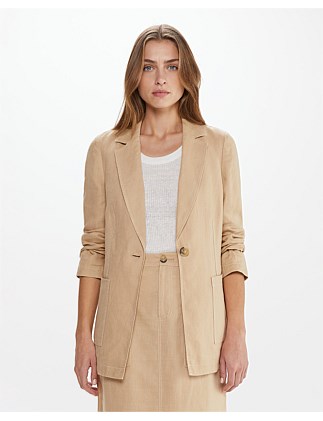 SABINE LINEN BLAZER