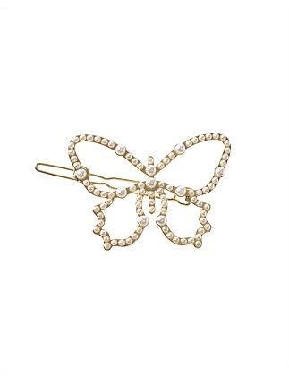 BUTTERFLY PEARL CLIP