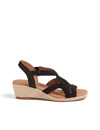 Zozee Rope Leather Sandal