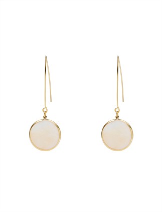 LONGLINE RIM SHELL EARRING