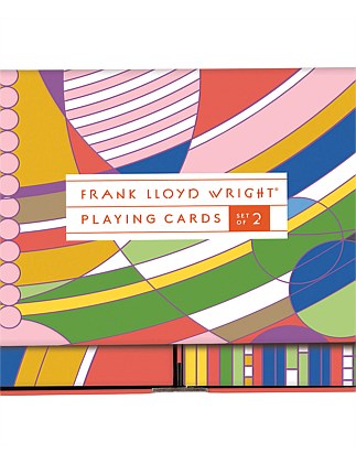 Frank Lloyd Wright Playing Card Set