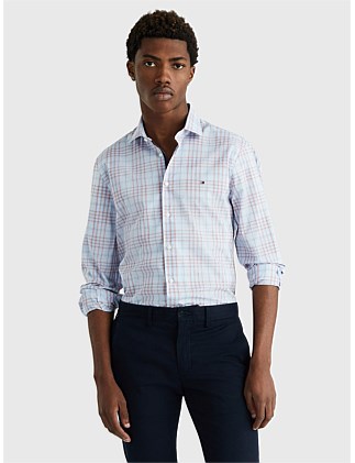 CL STRETCH GLEN CHECK SF SHIRT