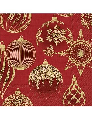 Shining Baubles Lunch Napkin