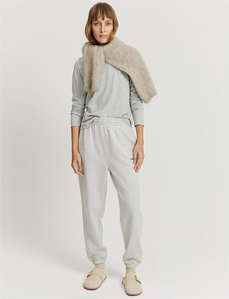 Australian Good Earth Cotton Logo Sweat Pant