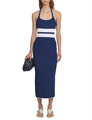 COLLINS HALTER DRESS