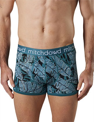 Men's Leaf Bamboo Printed Trunk