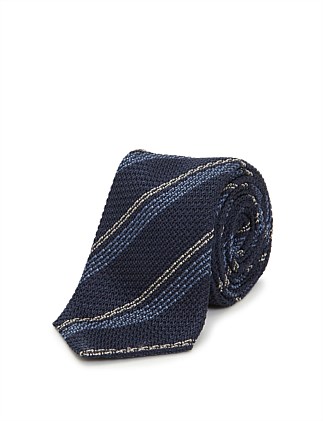 18 TEXTURED STRIPE TIE