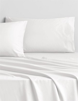 EGYPTIAN COTTON SATEEN KING SHEET SET (MULTI DEPTH) IN WHITE