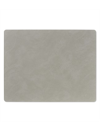 TABLE MAT SQUARE LARGE NUPO LIGHT GREY