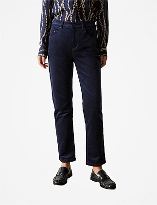 Corduroy Five Pocket Boyfriend Pant