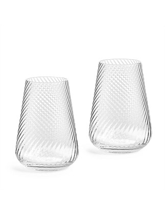 Vera Wang Swirl Highball, Set of 2