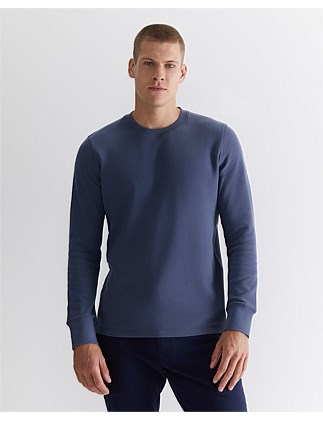 WILLCATH TEXTURED LONG SLEEVE TEE