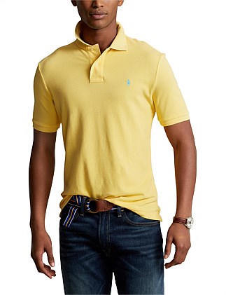 Custom Slim Fit Mesh Polo Shirt