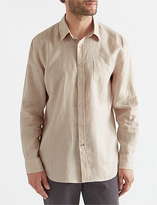 LONG SLEEVE LINEN SHIRT