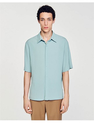 NEW PLEATED MC CASUAL SHIRT