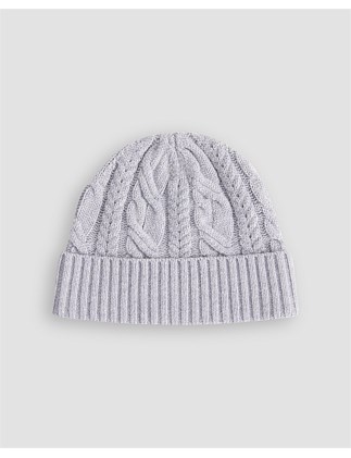 PEARL CABLE BEANIE