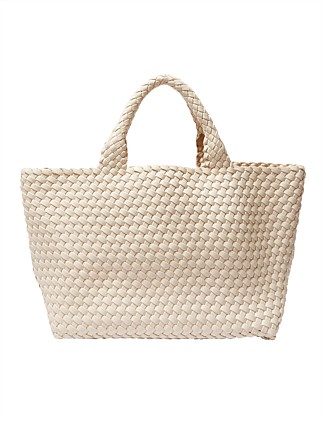 DUET WOVEN SHOULDER BAG