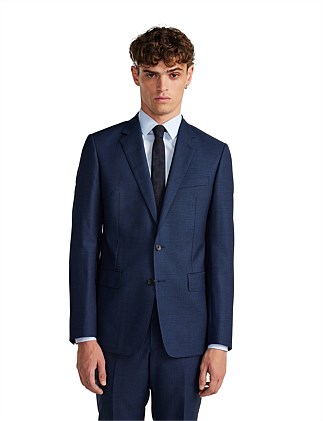 CROSSHATCH SUIT JACKET