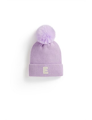 EMBROIDERED INITIAL BEANIE