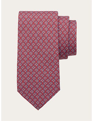 TETRIS PRINT SILK TIE