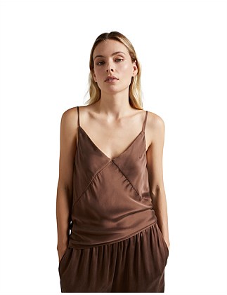 PURE-SILK BIAS CAMI