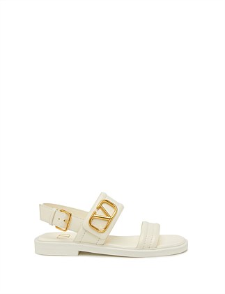 VLOGO SIGNATURE FLAT SANDAL