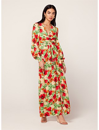 AURORA FLORAL MAXI DRESS