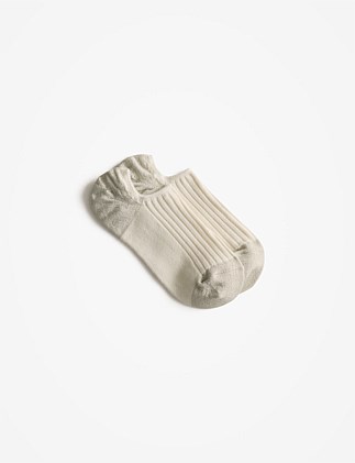 Ribbed Low Cut Sock