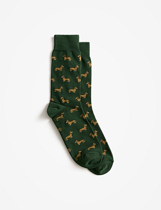 Dachshund Crew Sock