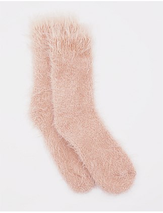 FURRY PLUSH SOCK