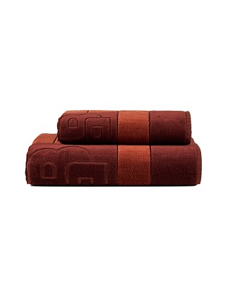 DOUBLEB Lava Bath towel 90x150