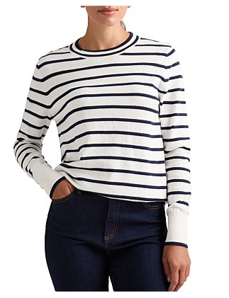 LYNNE STRIPED KNIT