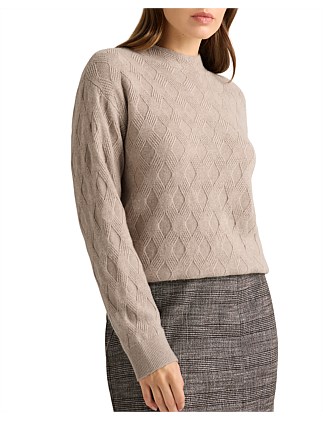 PEDRA TEXTURED MERINO KNIT