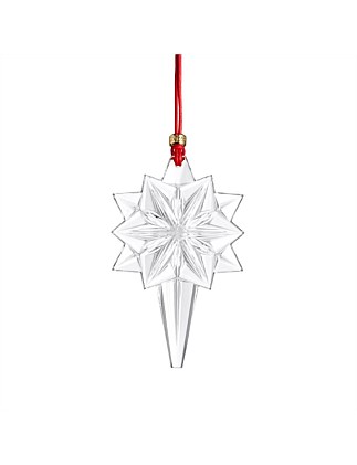 WF CRYSTAL ORNAMENT ANNUAL SNOW STAR