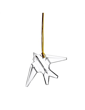 WF CRYSTAL ORNAMENT 24 ORIGAMI BIRD O