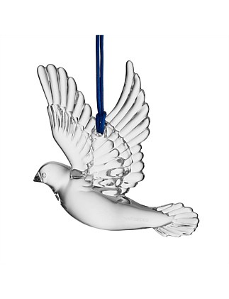 WF CRYSTAL ORNAMENT 24 DOVE OF PEACE