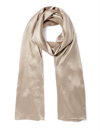 CORA CRINKLE SATIN SCARF