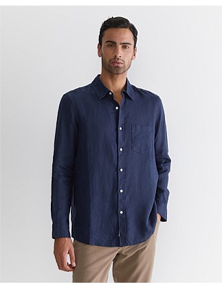 LONG SLEEVE LINEN SHIRT