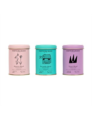 F&M Mini Tin gift Pack (Piccadilly/Queen's/King's) 225g