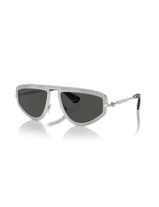 Irregular SILVER Sunglasses