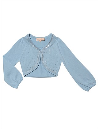 DECO CARDIGAN W/ SPARKLING STONES (2 Yrs - 11 Yrs)