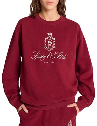 Vendome Embroidered Crewneck