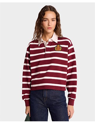 NY Crest Rugby Polo Top