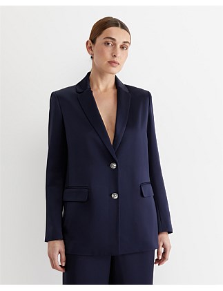 HARLOW SATEEN SB BLAZER