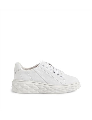 Irice White Leather Sneakers