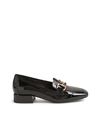 Vlad Black Patent Leather Heels