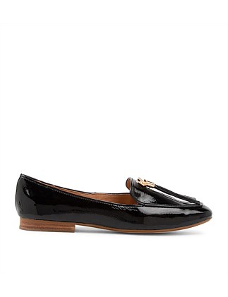 Marcell Black Patent Leather Loafers